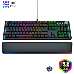 Ігрова клавіатура Механічна TBI PRO Mechanoid X107 RGB з Мультимедійними Клавішами