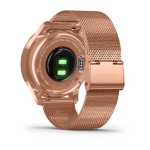 Смарт-часы Garmin Vivomove Luxe розовое золото PVD 18K с ремешком (миланская петля)