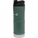 Термокружка Stanley Classic One Hand 0,47л зеленая 693923631922