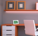 Метеостанция TFA "Slim Touch", 145х23х103 мм, белый 35112802
