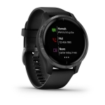 Смарт-часы Garmin Venu черные с серым безелем