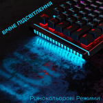 Ігрова клавіатура Механічна TBI PRO Mechanoid X107 RGB з Мультимедійними Клавішами