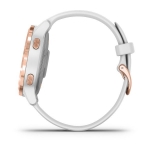 Смарт-часы Garmin Vivoactive 4S белые с золотистым безелем