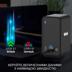 Докінг станція 15 в 1 USB Hub Macbook Type-C 4К 2xHDMI 1xDisplay Port
