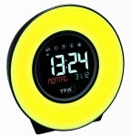 Будильник светильник TFA MOOD LIGHT звуки природы меняет цвета адаптер 138x92x139 мм