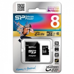 Карта памяти microSD 8Gb (10class)