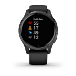 Смарт-часы Garmin Venu черные с серым безелем