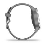 Смарт-часы Garmin Vivoactive 4S серые с серебристым безелем