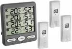 Термогигрометр цифровой TFA 30305410 Klima-Monitor, 3 внешних радиодатчика