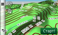 Топографическая карта Украины Garmin