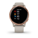 Смарт-часы Garmin Venu песочного цвета с золотистым безелем
