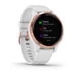Смарт-часы Garmin Vivoactive 4S белые с золотистым безелем