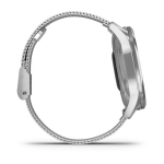 Смарт-часы Garmin Vivomove Luxe серебристый с серебристым ремешком (миланская петля)