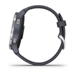 Смарт-часы Garmin Venu синий гранит с серебристым безелем