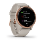 Смарт-часы Garmin Venu песочного цвета с золотистым безелем