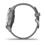 Смарт-часы Garmin Vivoactive 4S серые с серебристым безелем