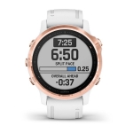 Смарт-часы Garmin Fenix 6s Pro розовое золото с белым ремешком