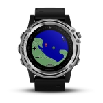 Мультиспортивные часы для дайвинга Garmin Descent MK1 Silver