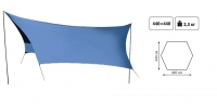 Тент со стойкамиTramp Lite Tent blue