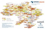 Автомобильная карта Украины НавЛюкс Garmin