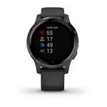Смарт-часы Garmin Vivoactive 4S черные с серым безелем