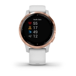 Смарт-часы Garmin Vivoactive 4S белые с золотистым безелем