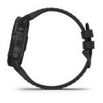 Смарт-часы Garmin Fenix 6X Pro черные с черным ремешком