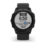 Смарт-часы Garmin Fenix 6X Pro черные с черным ремешком