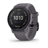 Смарт часы Garmin Fenix 6S Pro Solar аметист с замшевым ремешком