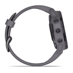 Смарт часы Garmin Fenix 6S Pro Solar аметист с замшевым ремешком