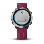 Спортивные часы Garmin Forerunner 645 Music With Cerise Colored Band (010-01863-31)