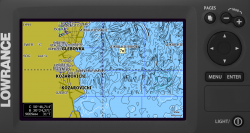 Карта Днепра и Украины для Lowrance
