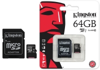 Карта памяти microSD 64Gb (10class)