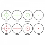 Прицел коллиматорный Barska Multi Reticle AR-X 1x35 (Picatinny)