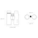 Бинокль Hawke Nature Trek 12x50 Top Hinge (Green)