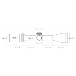Прицел оптический Hawke Endurance LER 2-7x32 (30/30 Centre Cross IR)