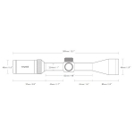Прицел оптический Hawke Endurance LER 3-9x40 (Slug Gun SR IR)
