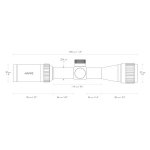 Прицел оптический Hawke Vantage IR 2-7x32 AO (Mil Dot IR R/G)