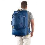 Сумка-рюкзак на колесах Caribee Fast Track 85 Navy (922323)