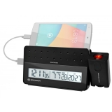 Часы проекционные Bresser MyTime Pro black