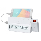 Проекционные часы Bresser MyTime Pro white