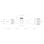 Прицел оптический Hawke Vantage 3-9x40 AO (Mil Dot)