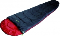 Спальный мешок High Peak Action 250 / +4C (Left) Black/red
