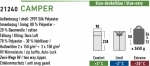 Спальный мешок High Peak Camper / -3C (Left) Blue