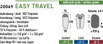 Спальный мешок High Peak Easy Travel / +5C (Right) Black/green