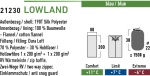 Спальный мешок High Peak Lowland / +7C (Right) Blue