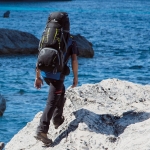Рюкзак Ferrino Overland 65+10 Black/Yellow