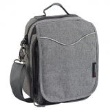 Caribee Мужская сумка на плечо Global Organiser (L) Charcoal Distress 923415