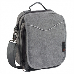 Caribee Мужская сумка на плечо Global Organiser (L) Charcoal Distress 923415