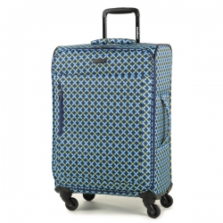 Чемодан Members Vogue (M) Blue Geo Print (923550)